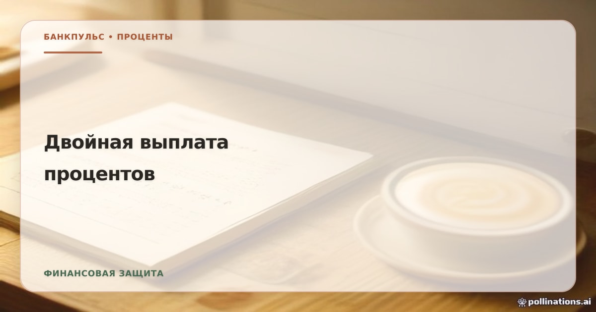 Иллюстрация к статье «Двойная выплата процентов по вкладам»
