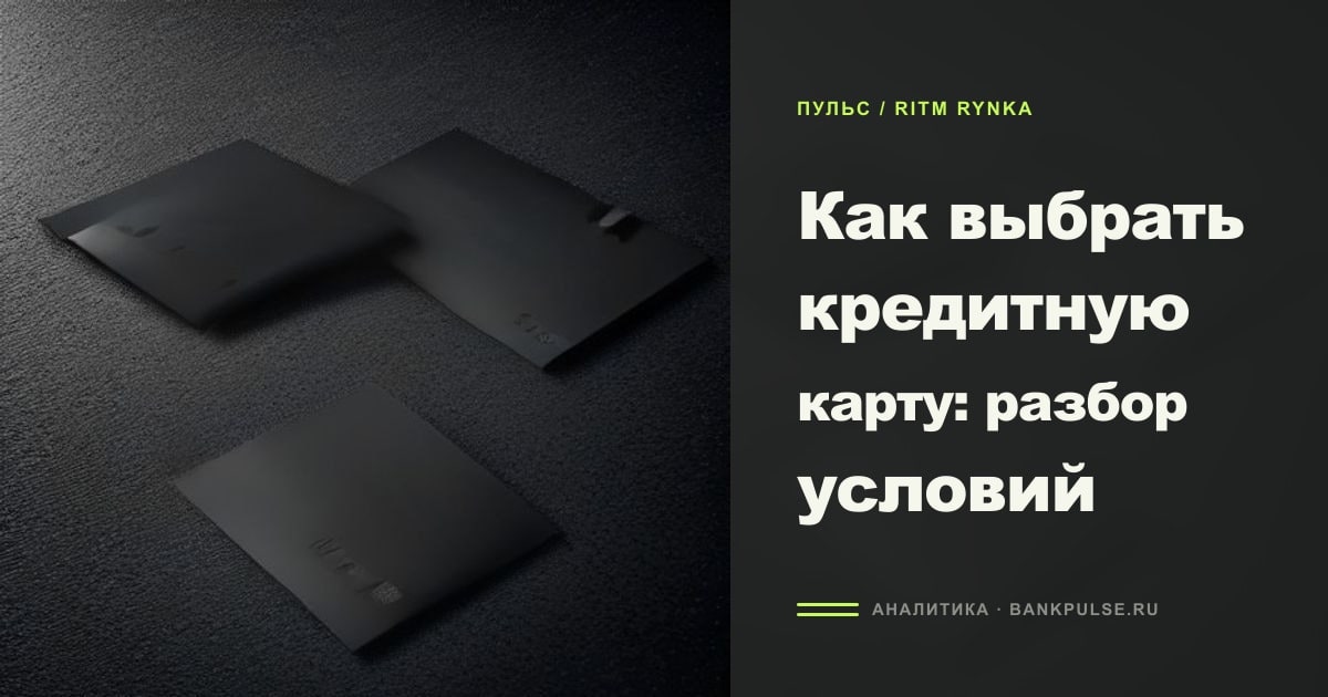 Иллюстрация к статье «Как выбрать кредитную карту: разбор условий»