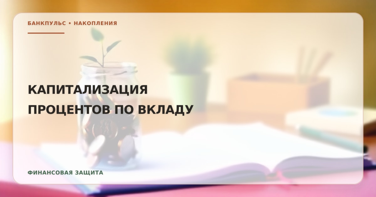 Иллюстрация к статье «Капитализация процентов по вкладу»