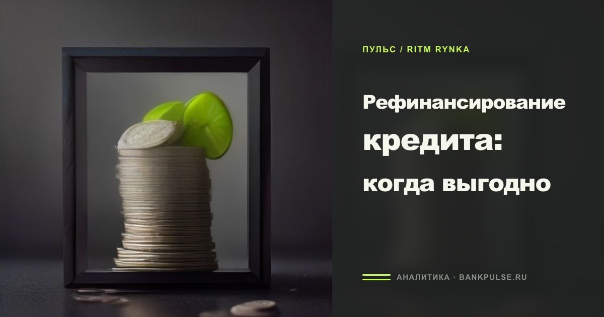 Иллюстрация к статье «Рефинансирование кредита: когда выгодно»