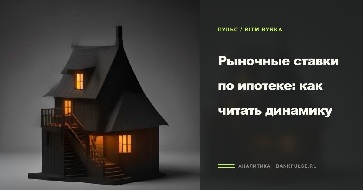 Иллюстрация к статье «Рыночные ставки по ипотеке: как читать динамику»